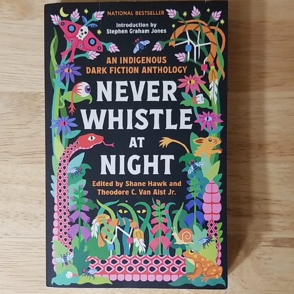 Never Whistle at Night Paperback Book EUC - Picture 1 of 5